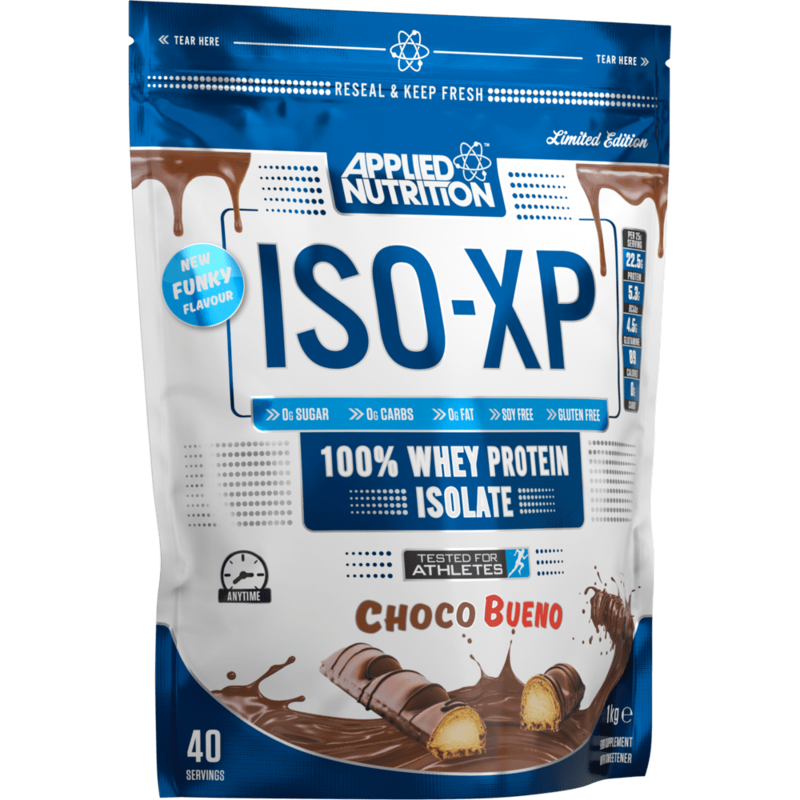 Applied Nutrition ISO-XP 100% Whey Protein Isolate, Chocolate Bueno, 1 kg